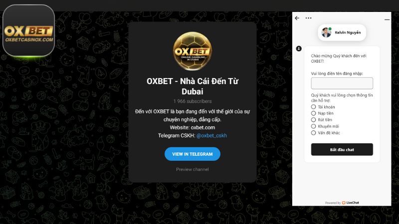 Cách khiếu nại tại Oxbet chi tiết mà anh em cần nắm