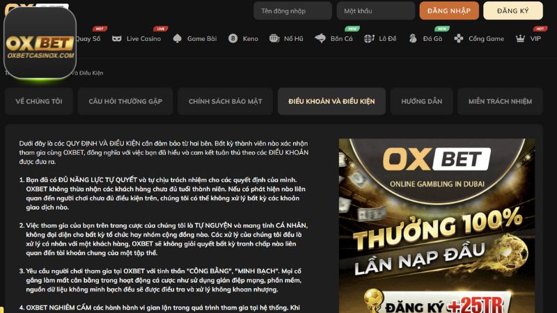 Chỉ khi người chơi đã đủ và hơn 18 tuổi mới có thể được đăng ký tài khoản