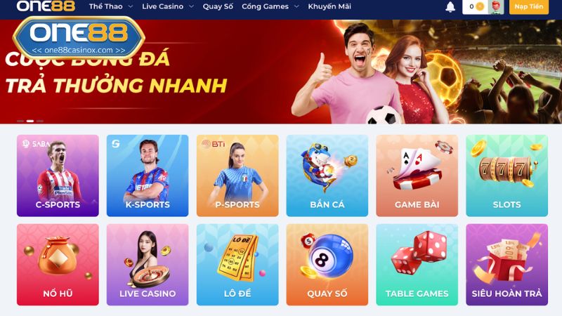 Chương trình khuyến mãi ONE88 này áp dụng cho tất cả thành viên