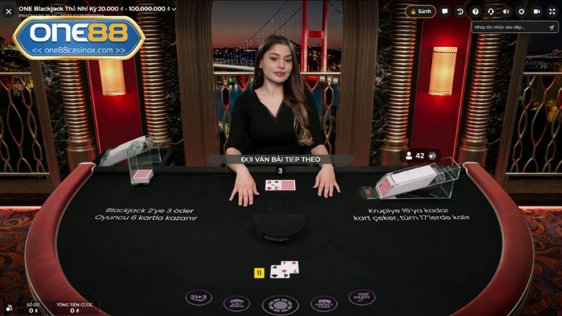 Đánh Blackjack cực kỳ dễ với mục tiêu đạt gần 21 điểm nhất