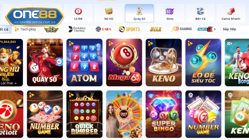 Quay số ONE88 áp dụng thuật toán RNG