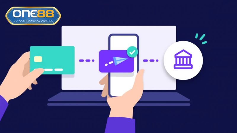 Rút tiền qua chuyển khoản ngân hàng rất đơn giản và tiện lợi