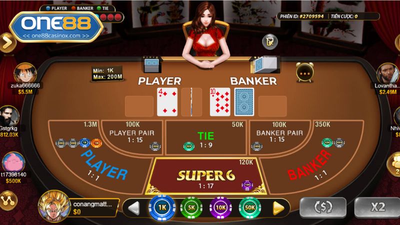 Trò chơi baccarat cực thú vị và kịch tính